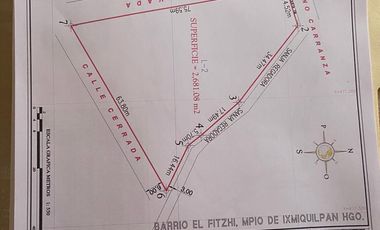 Terreno en venta en El Calvario, Ixmiquilpan