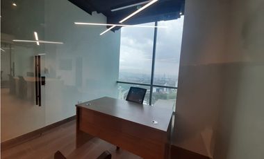 ALQUILER OFICINA AMOBLADA 164M2 COSTA DEL ESTE ESTRENAR MTTO INCLUIDO