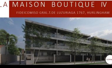 Departamento 2 ambientes - Gral. T  de  Luzuriaga  1767 -  Hurlingham, GBA  - DE POZO