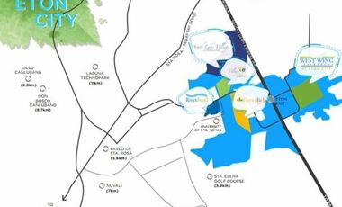 House and lot For Sale in ETON City Santa Rosa Laguna near Nuvali, Cabuyao, Canlubang, Manila exit, Batangas, Tagaytay