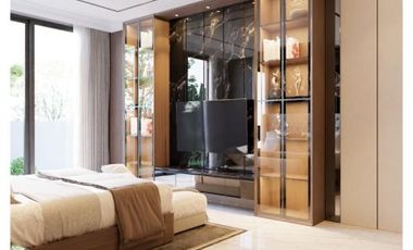 rumah modern kontemporer di komplek pemda