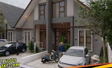 Jual Rumah Cantik di Bandung dengan Nuansa Villa