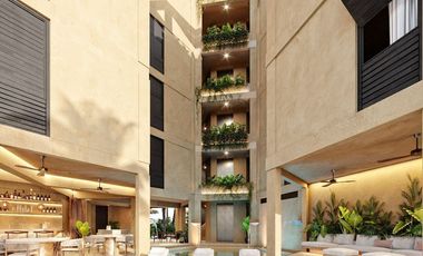 Departamento en Venta en San Crisanto, Mar de miel, Yucatán (MOD.Colmena)