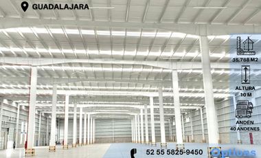Industrial property rental opportunity in Guadalajara