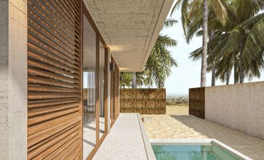 Villa en la Playa de Chicxulub, Yucatán, con 3 Recámaras y Alberca