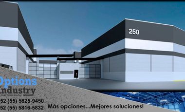 Industrial warehouse for rent Coacalco