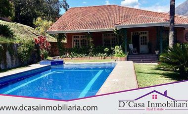 Quinta de venta- Yunguilla, 10000m2* Terreno 3 dormitorios, piscina.