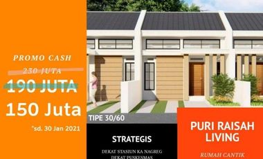 Rumah Murah Elegant Lokasi Super Strategis Kota Nagreg
