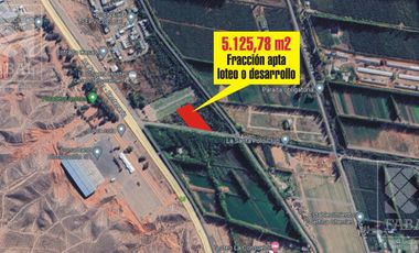 Terreno venta Centenario de 5.125 m2 apto para desarrollo inmobiliario o loteo