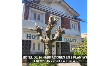 HOTEL A RECICLAR - 24 HABITACIONES EN 2 PLANTAS - LA PERLA