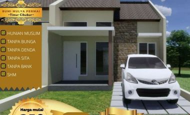 Rumah kredit tanpa bank MULAI 250 JUTA di timur cibubur