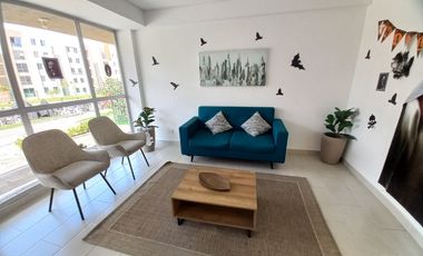 apartamento en arriendo en conjunto residencial carmin piso 4. Cod A13871