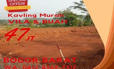 KAVLING TANAH VILA DAN BUAH MURAH AGROHILLS DI BOGOR (PROMO)