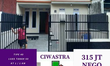 Rumah CIWASTRA Bandung Indah Raya Lingkungan Ramai Fasilitas Lengkap dekat Margacinta Gedebage