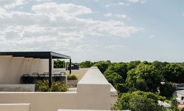 Departamento Dúplex de 2 recamaras,  con Rooftop, Chuburná