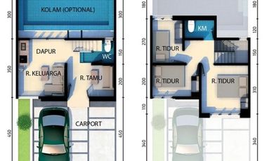 Rumah Cluster Sistem Smartphone Ciomas Bogor