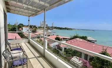 Punta Blanca, vista al mar, dentro de condominio privado, departamento en alquiler.