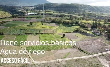 Venta de terreno en Imbaya, canton Antonio Ante, provincia Imbabura