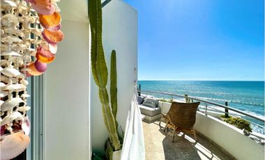 Se vende departamento frente al mar urbanizacion ciudad del mar🌊