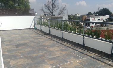 DEPARTAMENTO NUEVO DE 3 RECÁMARAS Y ROOF GARDEN EN CUAJIMALPA CON VISTA