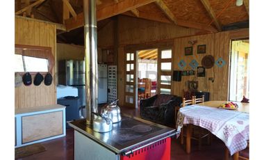 CASA 4D 2B EN PARCELA 9400 M2 EN LLIU LLIU, A 18 KM DE VILLARRICA