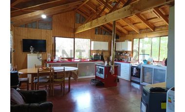 CASA 4D 2B EN PARCELA 9400 M2 EN LLIU LLIU, A 18 KM DE VILLARRICA