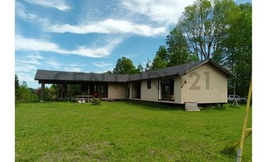 CASA 4D 2B EN PARCELA 9400 M2 EN LLIU LLIU, A 18 KM DE VILLARRICA