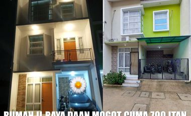 RUMAH 2 LANTAI 0 KM JALAN RAYA DAAN MOGOT TANGERANG