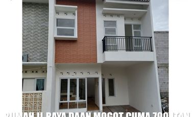 RUMAH 2 LANTAI 0 KM JALAN RAYA DAAN MOGOT TANGERANG