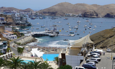¡BAJÓ PRECIO! TERRENO EN VENTA CASI PLANO CON VISTA AL MAR, POSEIDON, PUCUSANA