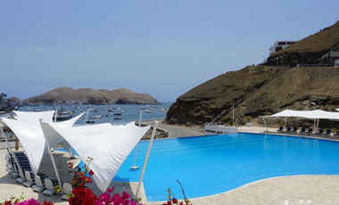 ¡BAJÓ PRECIO! TERRENO EN VENTA CASI PLANO CON VISTA AL MAR, POSEIDON, PUCUSANA