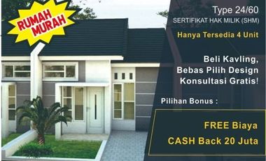 DIJUAL RUMAH SIAP BANGUN DEKAT POLSEK MATESIH DI JUMANTONO KARANGANYAR