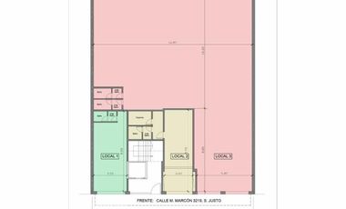 LOCAL DE 33 M² A ESTRENAR EN CENTRO DE SAN JUSTO