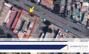IB-CM0156 - Terreno Industrial en Venta en Iztapalapa, 2,992 m2.