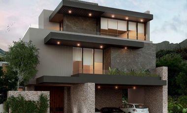 CASA CON ALBERCA EN VENTA LA JOYA  MONTERREY