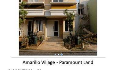 Cluster Amarillo Village Ready Stock @Paramount Land Hunian Elegan di Tangerang
