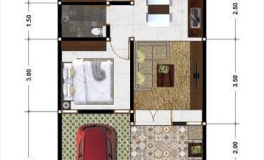 TERBARU! RUMAH MINIMALIS MODERN JAWA DI UTARA PRAMBANAN, HARGA MURAH