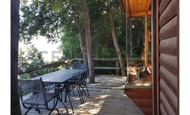 Se vende casa tipo sureño a orilla Laguna Aculeo