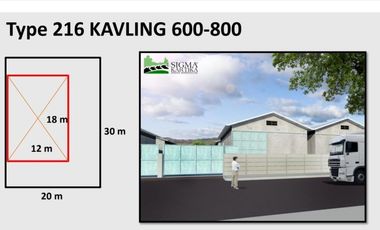 Gudang SHM Sigma Kartika Gunung sindur Serpong kawasan aman