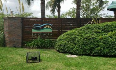 LOTE DE 480 M2 EN BARRIO PRIVADO LA CHACRA - ARROYO SECO