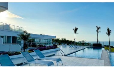 DEPARTAMENTO NUEVO AMOBLADO DE DOS DORMITORIOS EN RIVA DI MARE - MANTA