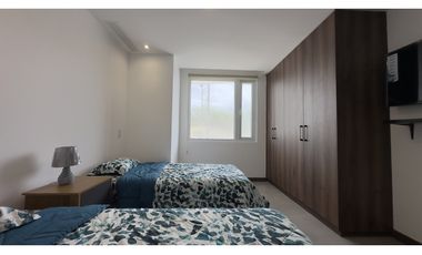 DEPARTAMENTO NUEVO AMOBLADO DE DOS DORMITORIOS EN RIVA DI MARE - MANTA