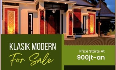 NEW DESIGN BERKONSEP VILLA MODERN DI PRAMBANAN