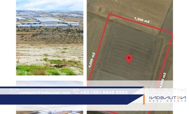 IB-HI0006 - Terreno Industrial en Venta en Tizayuca, 11,000 m2.