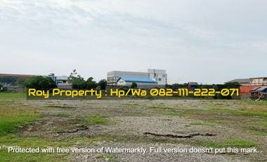 SEWA Tanah di Marunda 7.585 m2 Bekasi Dkt Marunda Center