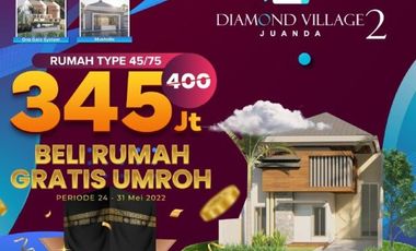 Diskon Besar, Call 0821-3993----- Perumahan Buduran Sidoarjo Kota 345 Juta Diamond Village Juanda 2
