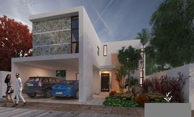 VENTA CASA EN PRIVADA RESIDENCIAL EN CONKAL AL NORTE DE MERIDA