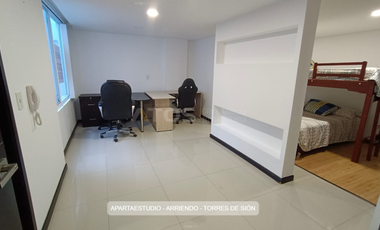 apartaestudio en arriendo en la maría. Cod A6050