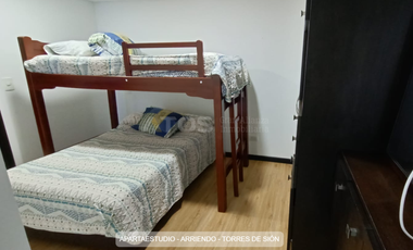 apartaestudio en arriendo en la maría. Cod A6050