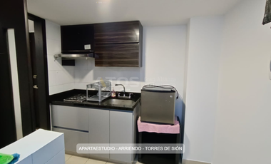apartaestudio en arriendo en la maría. Cod A6050